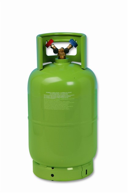 Huoltopullo kylmäaineille 12,5 kg